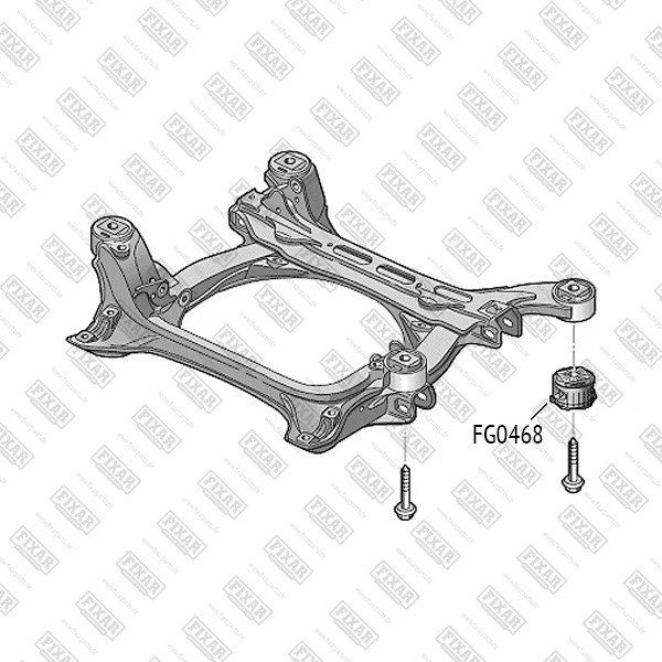 FG0468 FIXAR Сайлентблок подрамника