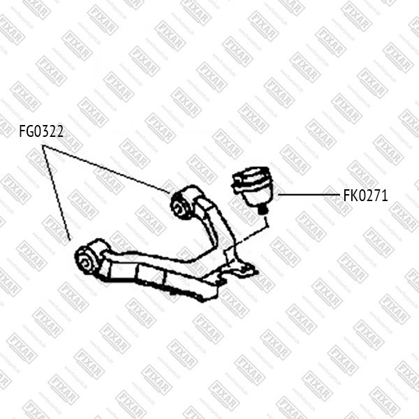 FK0271 FIXAR Опора шаровая