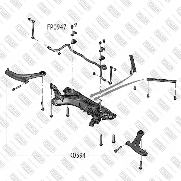 FK0394 FIXAR Опора шаровая