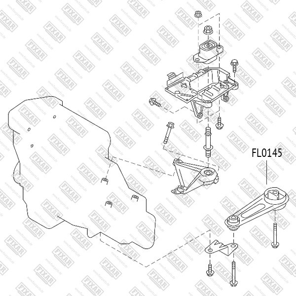 FL0145 FIXAR Опора двигателя