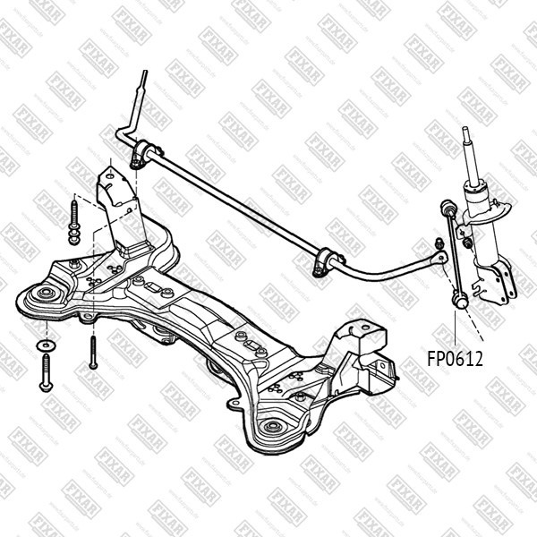 FP0612 FIXAR Тяга стабилизатора