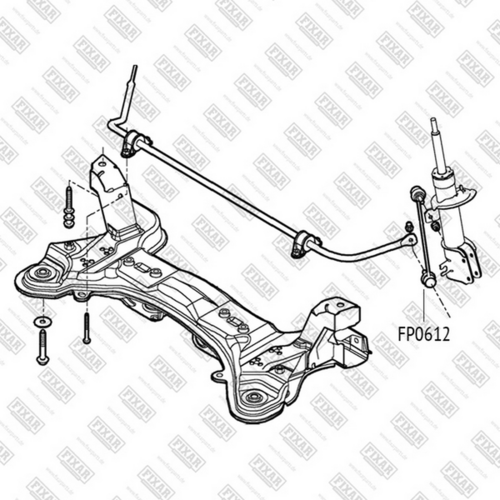 Фото 1 FP0612 FIXAR Тяга стабилизатора