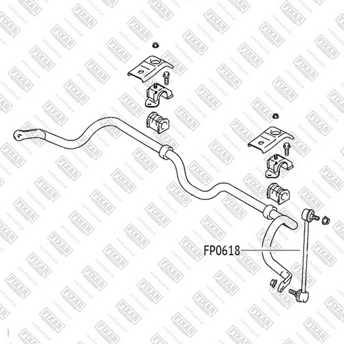 Фото 1 FP0618 FIXAR Тяга стабилизатора