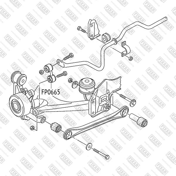 FP0665 FIXAR Тяга стабилизатора
