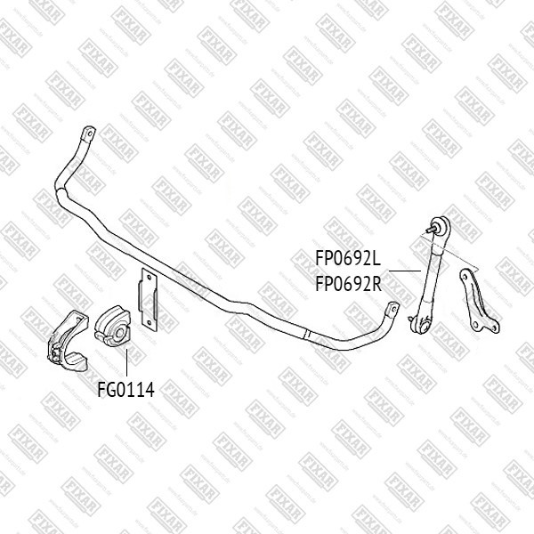 FP0692R FIXAR Тяга стабилизатора