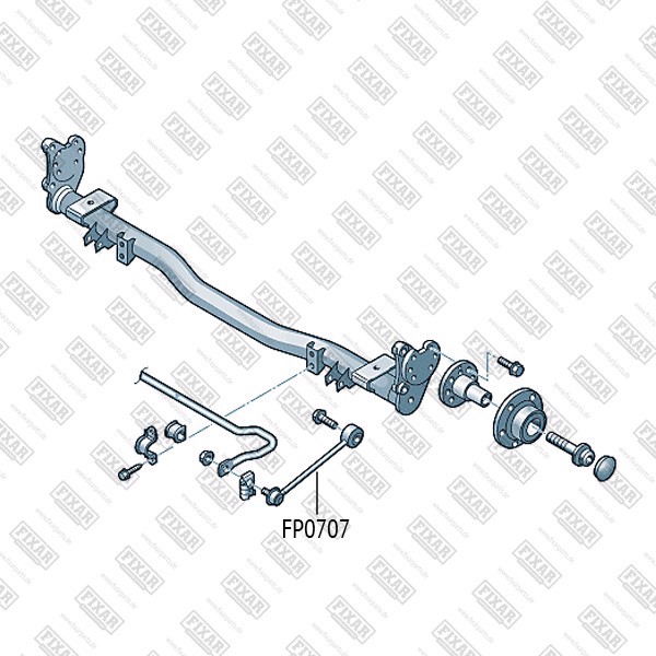 FP0707 FIXAR Тяга стабилизатора