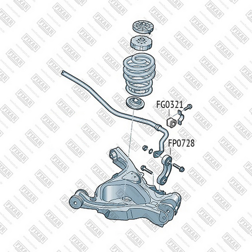 FP0728 FIXAR Тяга стабилизатора