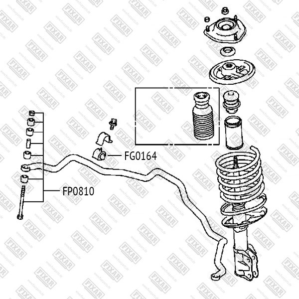 FP0810 FIXAR Тяга стабилизатора