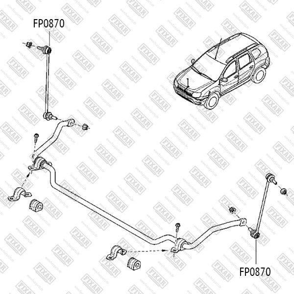 FP0870 FIXAR Тяга стабилизатора