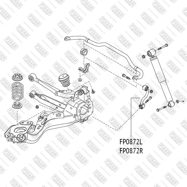 FP0872R FIXAR Тяга стабилизатора