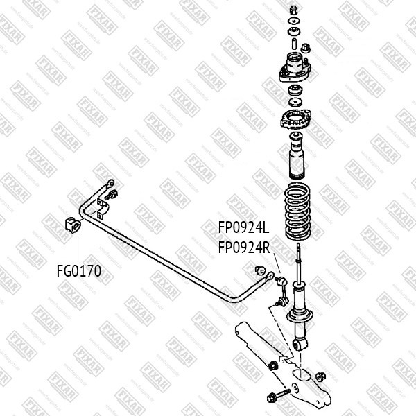 FP0924L FIXAR Тяга стабилизатора