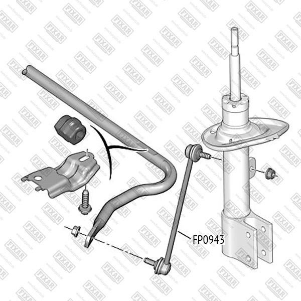 FP0943 FIXAR Тяга стабилизатора