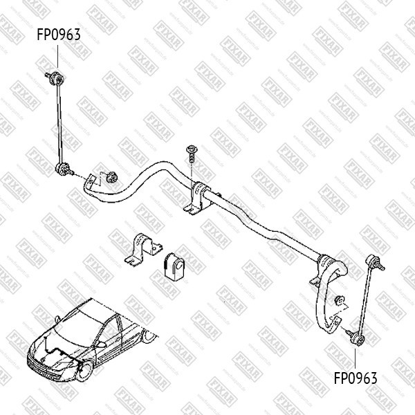 FP0963 FIXAR Тяга стабилизатора