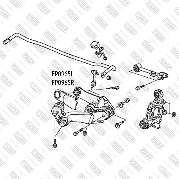 FP0965L FIXAR Тяга стабилизатора