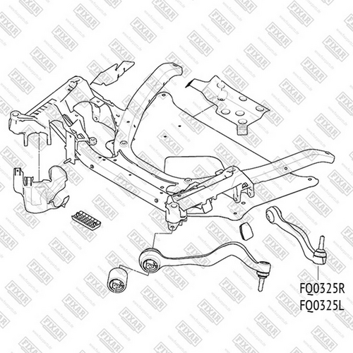 FQ0325L FIXAR Рычаг подвески