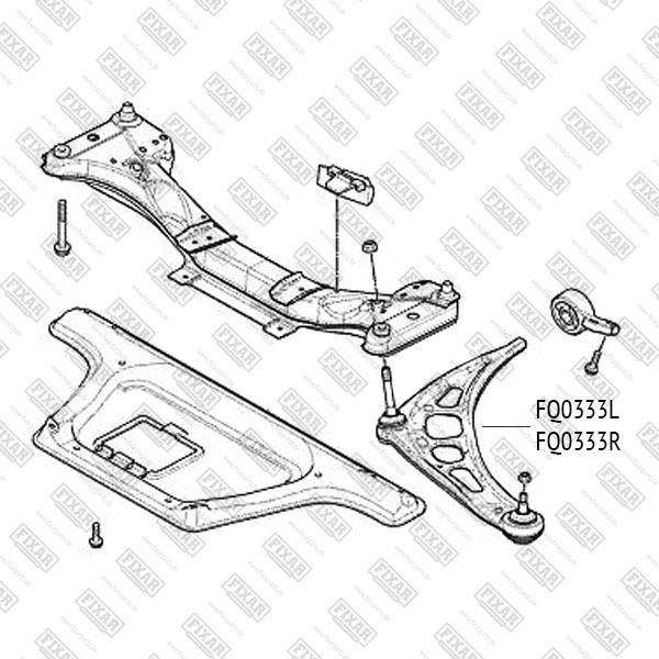 FQ0333L FIXAR Рычаг подвески