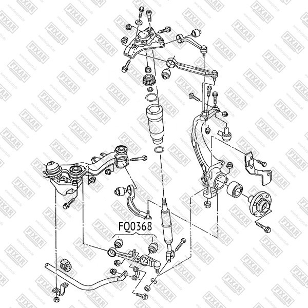 FQ0368 FIXAR Рычаг подвески