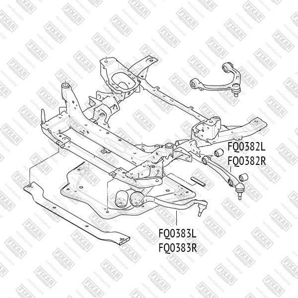 FQ0383L FIXAR Рычаг подвески