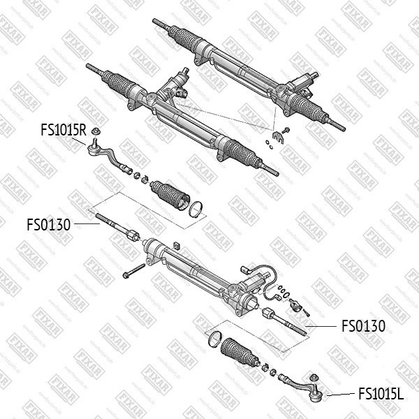 FS0130 FIXAR Тяга рулевая