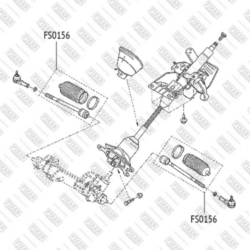 FS0156 FIXAR Тяга рулевая