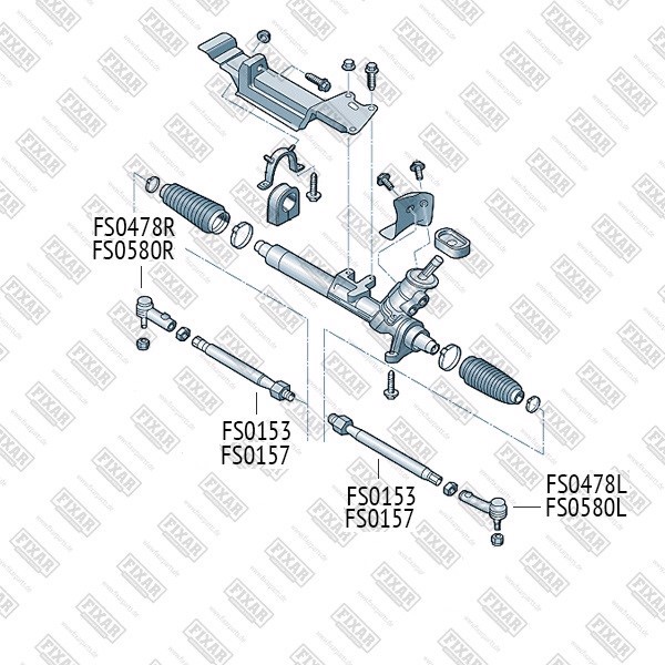 FS0157 FIXAR Тяга рулевая