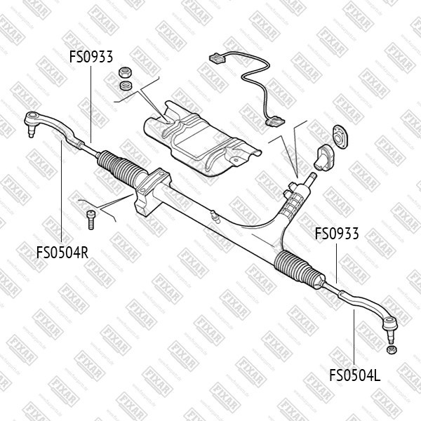 FS0504L FIXAR Наконечник рулевой тяги