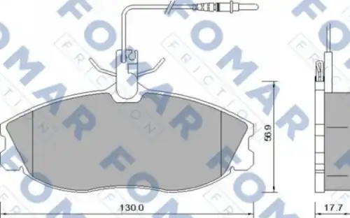 51637581 FOMAR FRICTION Запчасть