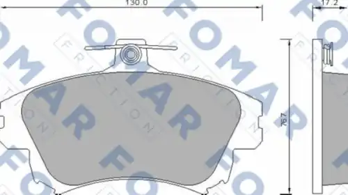 51677481 FOMAR FRICTION Запчасть