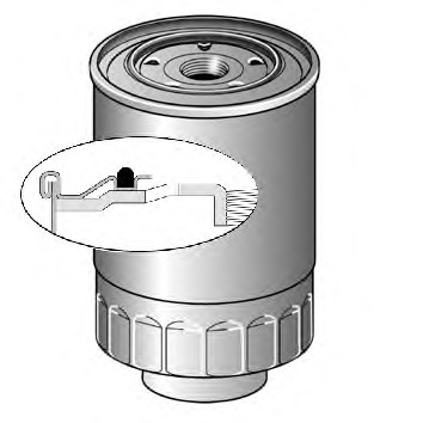 Топливный фильтр FRAM P4807