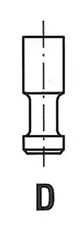 Клапан двигателя FRECCIA R6615/SNT