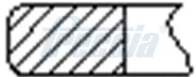 Кольца двс поршневые (к-т на 1 поршень) FRECCIA FR10-074000