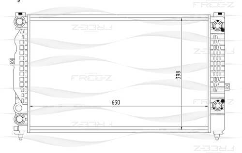 KK0101 FREE-Z Радиатор системы охлаждения