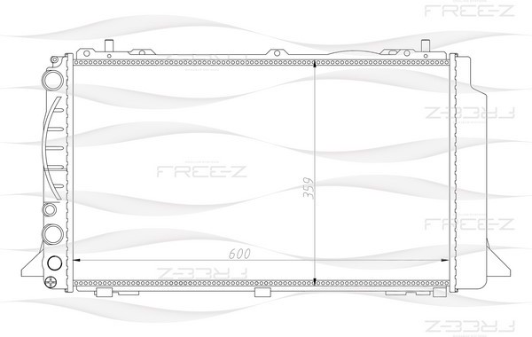 KK0114 FREE-Z Радиатор системы охлаждения