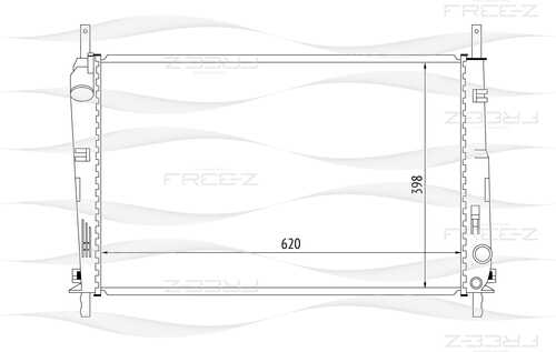 KK0148 FREE-Z Радиатор системы охлаждения