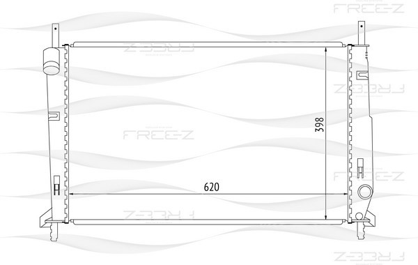 KK0150 FREE-Z Радиатор системы охлаждения