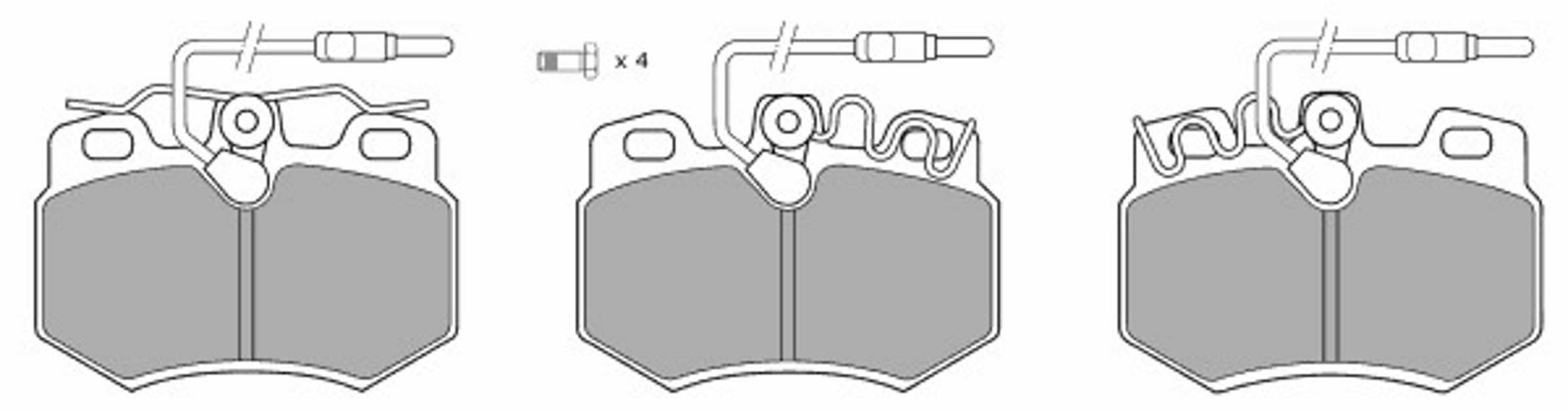 FBP-0506-01 FREMAX Колодки тормозные дисковые