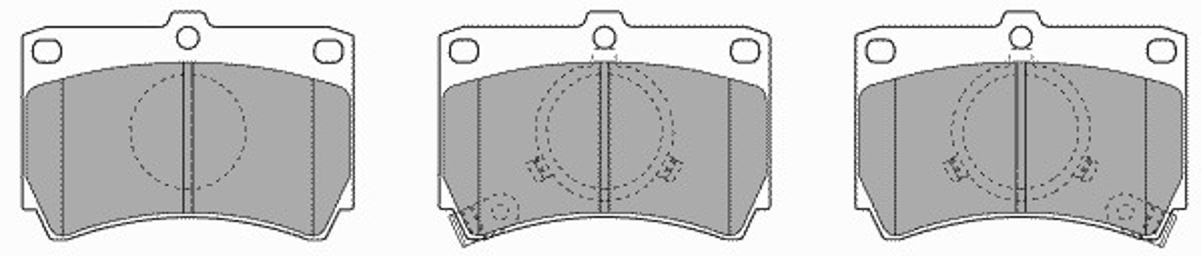 FBP-0537 FREMAX Комплект тормозных колодок, дисковый тормоз