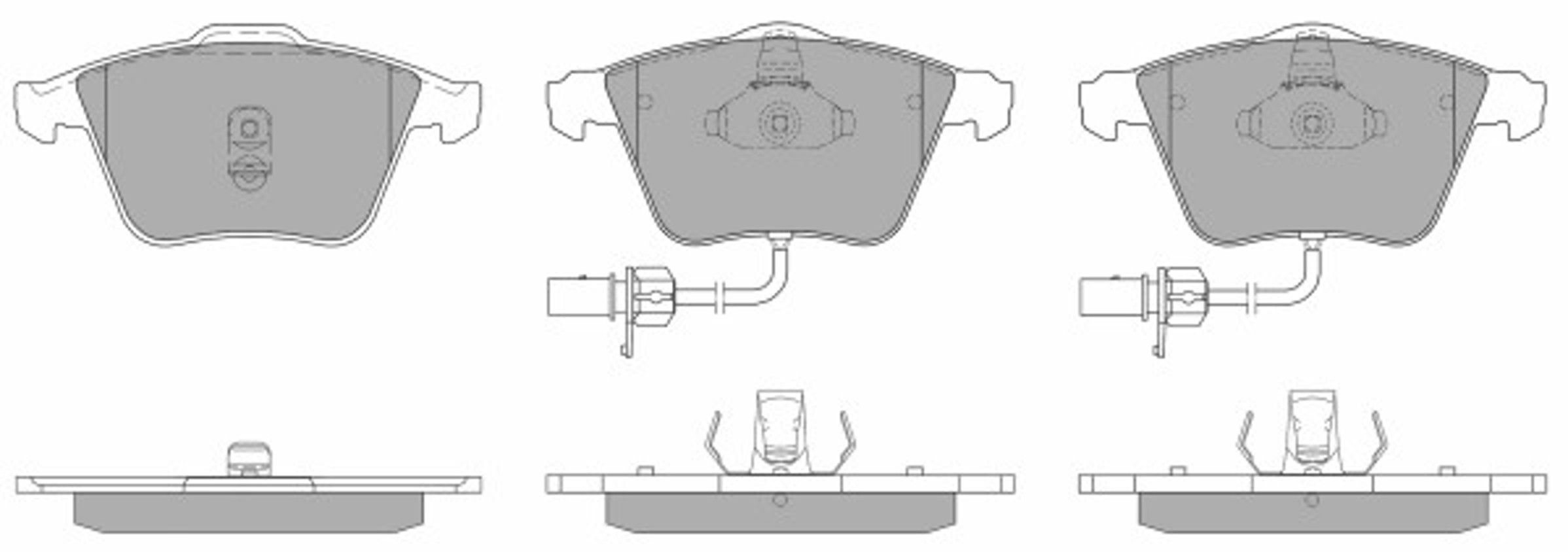 FBP-1302 FREMAX Колодки тормозные дисковые