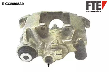 Суппорт тормозной FTE RX339808A0