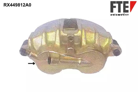 Тормозной суппорт FTE RX449812A0