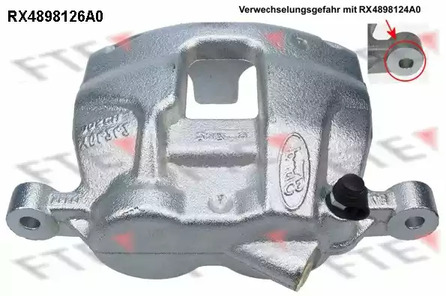 Суппорт тормозной FTE RX4898126A0
