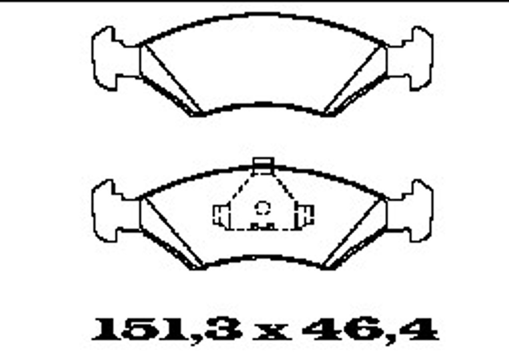 BL1114A1 FTE Колодки тормозные дисковые