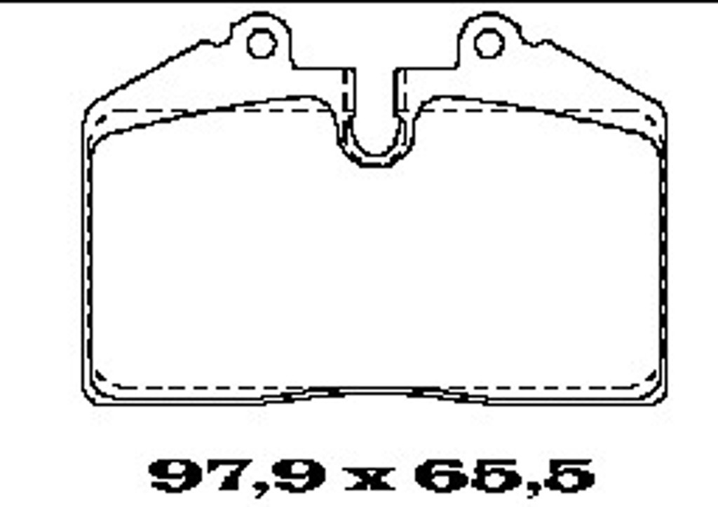Колодки тормозные дисковые FTE BL1165A2