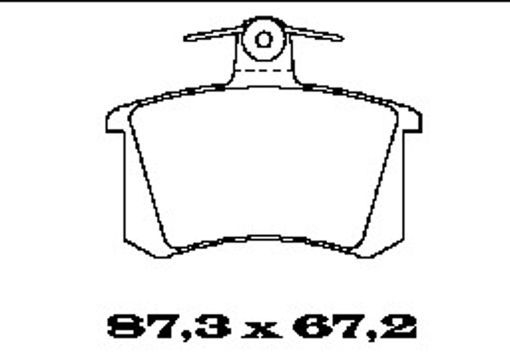 Колодки тормозные дисковые FTE BL1246A3