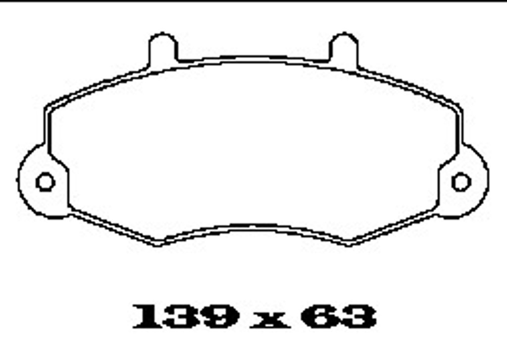 Колодки тормозные дисковые FTE BL1325A1