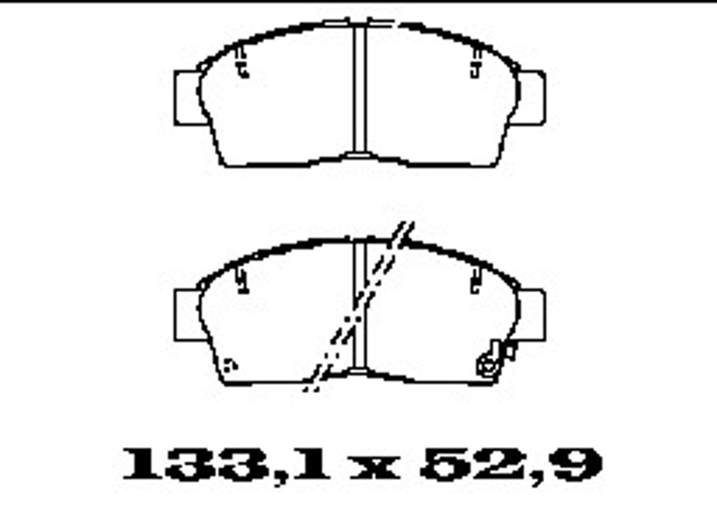 Колодки тормозные дисковые FTE BL1353A2