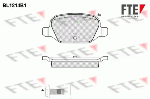 Запчасть FTE BL1814B1