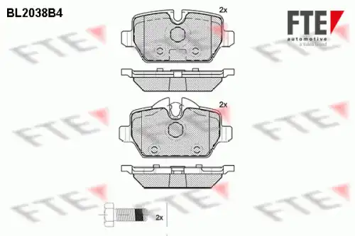 Запчасть FTE BL2038B4