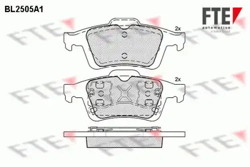 Запчасть FTE BL2505A1