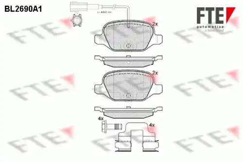 Запчасть FTE BL2690A1